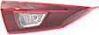 Driver and Passenger Side, Inner and Outer Halogen Tail Light, With bulb(s), OE Replacement, Sedan