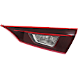 Passenger Side, Inner and Outer Halogen Tail Light, With bulb(s), OE Replacement, Sedan, CAPA Certified