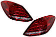 Driver and Passenger Side Tail Lights, with Bulbs, Halogen, For Models With LED Headlights
