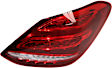 Driver and Passenger Side Tail Lights, with Bulbs, Halogen, For Models With LED Headlights