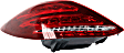 Driver and Passenger Side Tail Lights, with Bulbs, Halogen, For Models With LED Headlights, CAPA Certified
