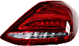Driver and Passenger Side Tail Lights, with Bulbs, Halogen, For Models With LED Headlights, CAPA Certified