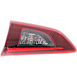 Passenger Side, Inner and Outer Halogen/LED Combo Tail Light, With bulb(s), OE Replacement