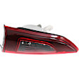 Passenger Side, Inner and Outer Halogen/LED Combo Tail Light, With bulb(s), OE Replacement