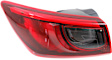Driver and Passenger Side, Outer LED Tail Light, With bulb(s), OE Replacement