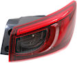 Driver and Passenger Side, Outer LED Tail Light, With bulb(s), OE Replacement