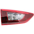 Driver Side, Inner And Outer Halogen/LED Combo Tail Light, With bulb(s), OE Replacement