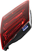 Driver and Passenger Side, Inner and Outer LED Tail Light, With bulb(s), OE Replacement