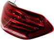Driver and Passenger Side, Outer LED Tail Light, With bulb(s), Red Lens