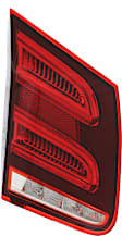 Driver Side, Inner And Outer LED Tail Light, With bulb(s), OE Replacement