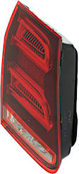 Driver Side, Inner And Outer LED Tail Light, With bulb(s), OE Replacement