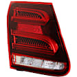 Driver Side, Inner And Outer LED Tail Light, With bulb(s), OE Replacement, CAPA Certified