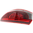 Driver and Passenger Side, Inner and Outer LED Tail Light, With bulb(s), OE Replacement