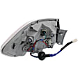 Passenger Side, Inner and Outer Halogen Tail Light, With bulb(s), OE Replacement