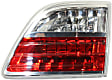 Driver and Passenger Side, Inner Tail Lights, with Bulbs, Halogen, Mounts on Liftgate