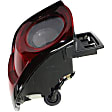 Driver and Passenger Side, Outer Halogen Tail Light, With bulb(s), OE Replacement