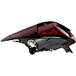 Driver and Passenger Side, Outer Halogen Tail Light, With bulb(s), OE Replacement