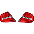Driver and Passenger Side, Inner Tail Lights, With bulb(s), LED, Mounts on Liftgate