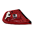 Driver and Passenger Side, Inner Tail Lights, With bulb(s), LED, Mounts on Liftgate
