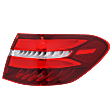 Driver and Passenger Side, Outer LED Tail Light, With bulb(s), OE Replacement