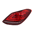 Driver and Passenger Side LED Tail Light, With bulb(s), OE Replacement, Sedan