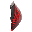 Driver and Passenger Side LED Tail Light, With bulb(s), OE Replacement, Sedan