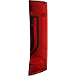 Passenger Side Halogen Tail Light, With bulb(s), OE Replacement