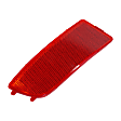 Rear, Driver and Passenger Side Bumper Reflector