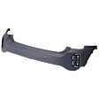 Rear, Upper And Lower Upper - Primed, Lower - Textured Bumper Cover