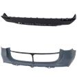 Rear, Upper And Lower Upper - Primed, Lower - Textured Bumper Cover