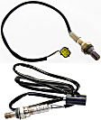 Before Catalytic Converter, Front and Rear Oxygen Sensors, 4-Wire, 6 Cylinder, 3.0L Engine