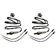 After Catalytic Converter Oxygen Sensor, Set of 2, 4-wire, 2.5L, 4Cyl