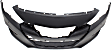 Front and Rear Primed Bumper Cover