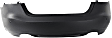 Front and Rear Primed Bumper Cover