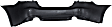 Front and Rear Primed Bumper Cover