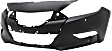 Front and Rear Primed Bumper Cover