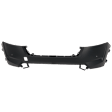 Front, Upper and Lower Upper - Primed, Lower - Textured Bumper Cover