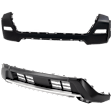 Front, Upper and Lower Upper - Primed, Lower - Textured Bumper Cover CAPA Certified