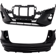 Front and Rear Primed Bumper Cover 1.6L, 4Cyl, CAPA Certified