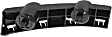 Front, Driver and Passenger Side Bumper Brackets, Bumper Cover Brackets, Except Hybrid Model