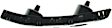 Front, Driver and Passenger Side Bumper Brackets, Bumper Cover Brackets, Except Hybrid Model