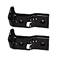 Front, Driver and Passenger Side Bumper Brackets, Retainer
