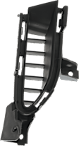 Front, Driver and Passenger Side, Outer Bumper Grilles, Primed
