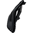 Front, Driver and Passenger Side Bumper Filler, Textured Black