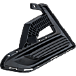 Front, Driver and Passenger Side Bumper Filler, Textured Black