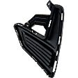 Front, Driver and Passenger Side Bumper Filler, Textured Black