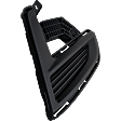 Front, Driver and Passenger Side Bumper Filler, Textured Black