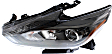 Driver and Passenger Side Headlights, with Bulbs, LED, with LED daytime running light