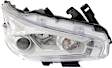 Driver and Passenger Side Halogen Headlight, With bulb(s), OE Replacement