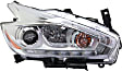 Driver and Passenger Side Halogen Headlight, With bulb(s), OE Replacement, CAPA Certified